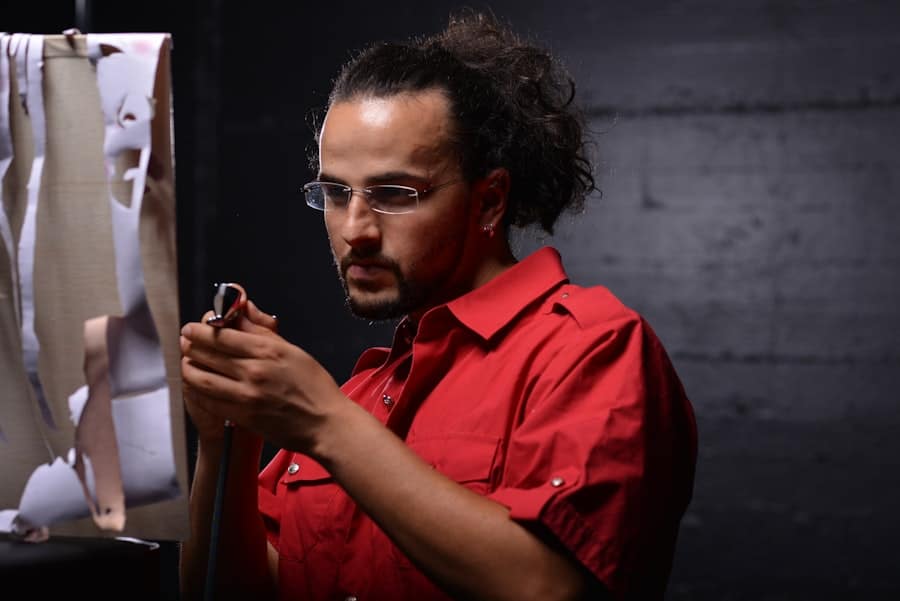 Photo Technician repairing smartphone